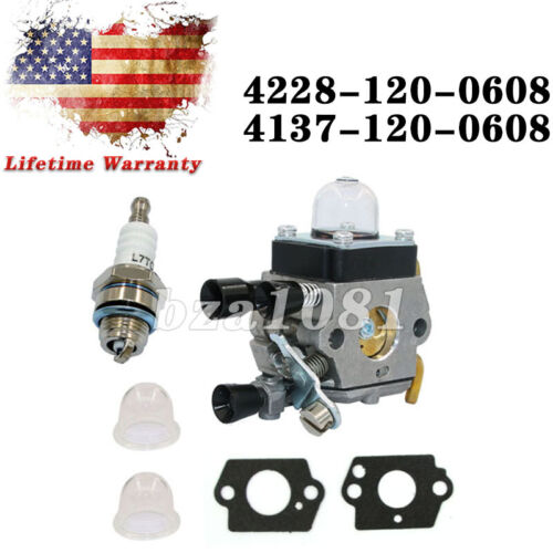 NEW CARBURETOR FITS STIHL FS55 FS55R FS55RC FS45 TRIMMER REP # 4140-124-2800 USA