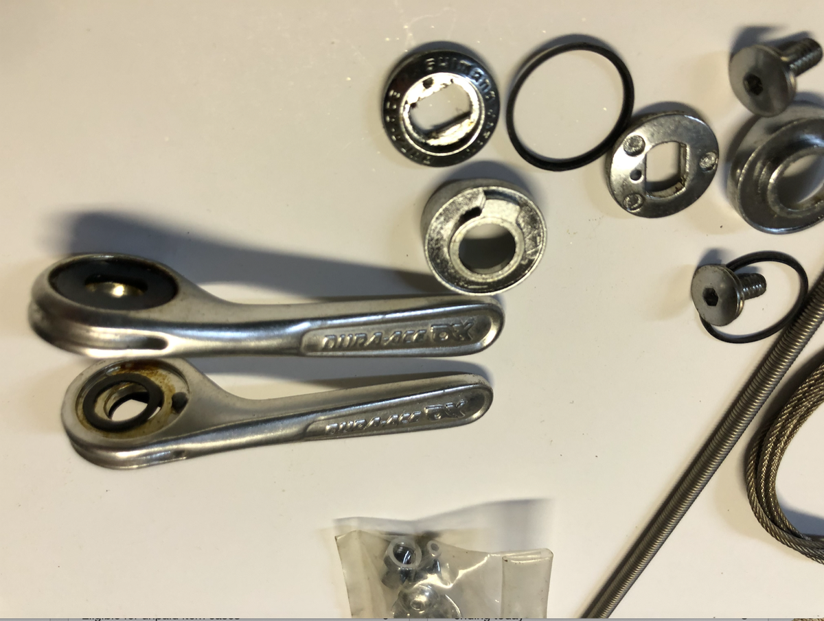 Leviers de changement de vitesse vintage Shimano Dura Ace EX 7200