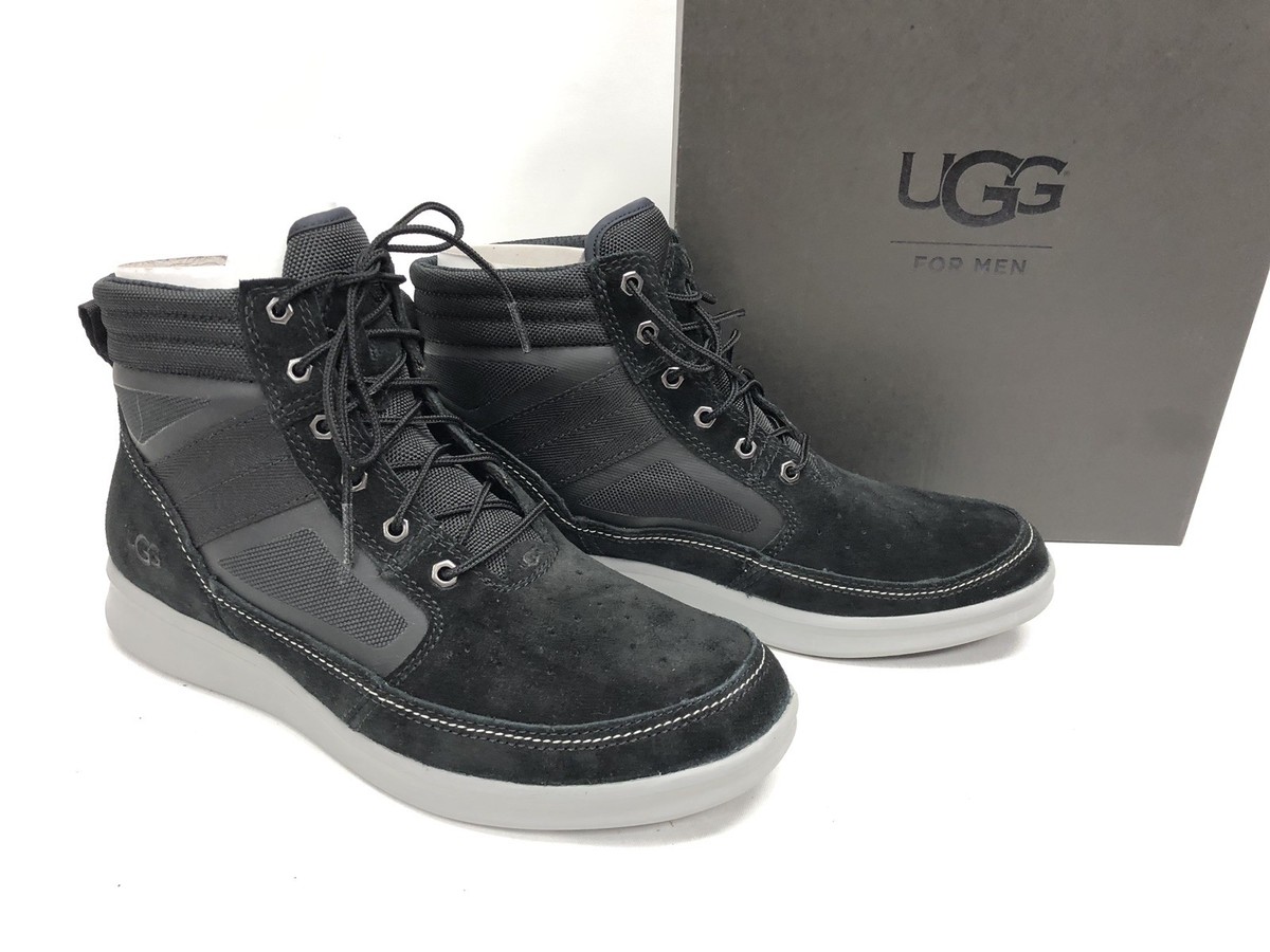 UGG Australia Men's Hepner Field Boot Sneaker Black 1093462 Lace