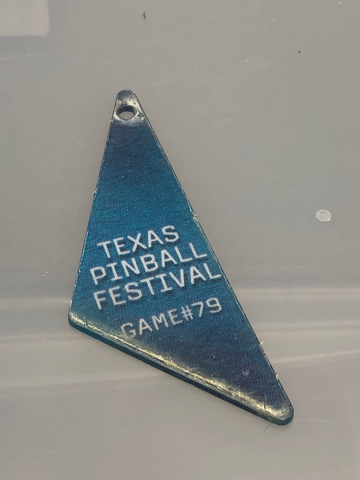 Stern Terminator 3 Key Fob Plastic NOS Pinball Machine Replacement Part Texas Festival Edition