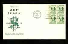 US FDC #1279 Universal Philatelic Cover Society M-70 1967 MO Gallatin Prominent