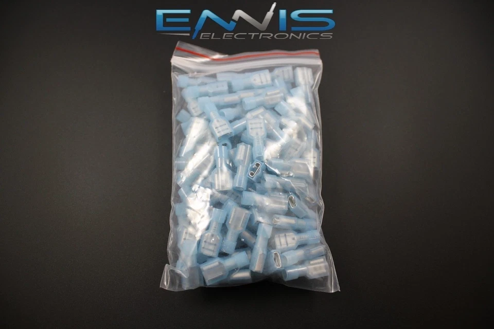 14-16 GAUGE 1000 PK NYLON FULLY INSULATED QUICK DISCONNET FEMALE .250 TERMINAL - Image 3 of 4