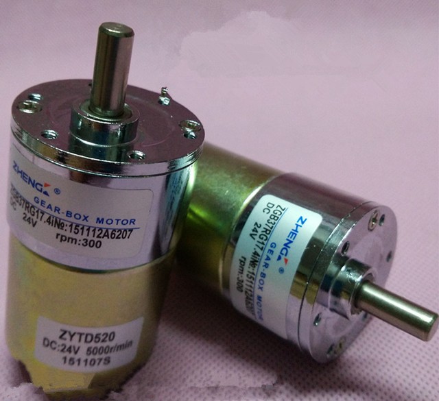 1PC ZGB37RG High torque DC 24V 37mm Dia Gear Geared Box Motor