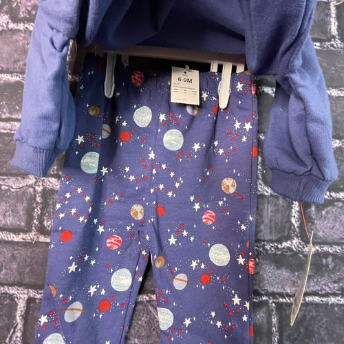 Cat & Jack 6-9 Month Girls "You Are My Universe" Space Planets Top & Pant Set - Zdjęcie 7 z 14