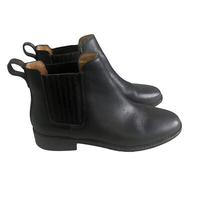 Madewell Women's Size Ainsley Chelsea Ankle Boot Leather