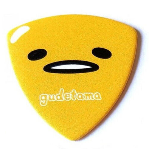 FERNANDES Gudetama Triangle CN Guitar Pick - Picture 1 of 3
