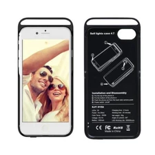 LED Illuminated Soft Cell Phone Case Protector Cover for iPhone 6, 6s, 7, 8