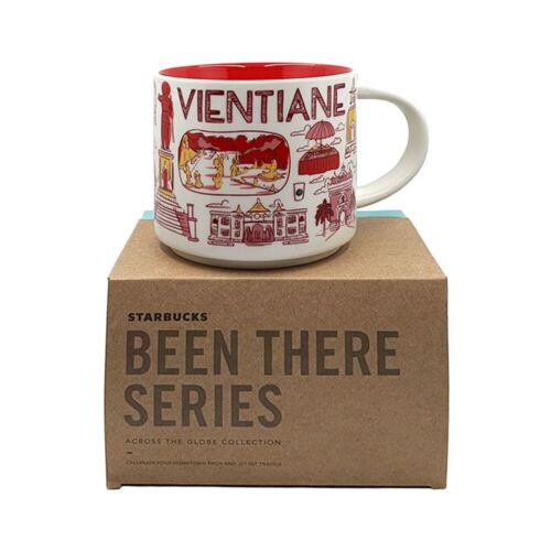 STARBUCKS LAOS VIENTIANE BEEN THERE SERIES Mug 14 oz. - Picture 1 of 3