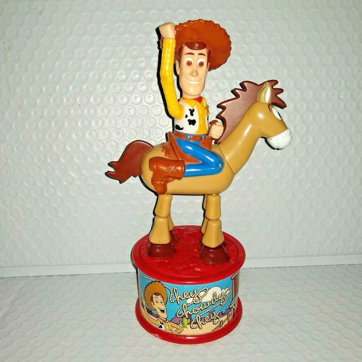 Vintage McDonald's Toy Story WOODY & BULLSEYE Candy Gumball