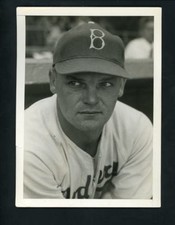 Joe Vosmik Type 1 Press Photo USED for his 1941 Double Play # 143 144 Dodgers