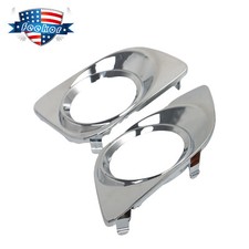 Pair Front Fog Light Lamp Frame Cover Trim Fit For 2009-2012 Toyota Venza Pair Front Fog Light Lamp Frame Cover Trim Fit For 2009-2012 Toyota Venza
