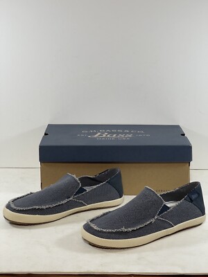 G.H. Bass & Co. Navy Shoe Box G.H. Bass & Co. Sheena Navy Pattern Shoes Cushion Step  main image 3