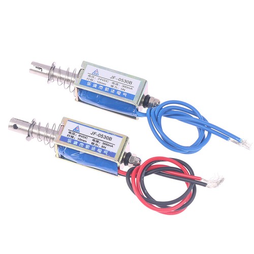 1Pc JF-0530B DC 6/12/24V Push&Pull Type Electromagnet Keeping Force 5N Soleno _t - Photo 11/15
