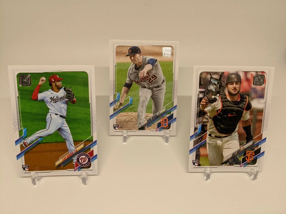 2021 Topps Series 1 Baseball Cards Base Set! Complete your set! U Pick #1- #249  - Image 4 of 4
