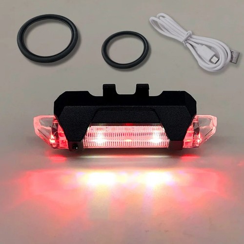 USB Rechargeable LED Bicycle Headlight Bike Head Light Front Rear Cycling Lamp - Picture 34 of 45