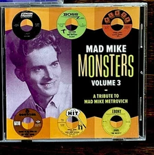 Mad Mike Monsters Volume # 3  Pittsburgh.s Greatest Moldies 60's,  Doo-Wop🎶🎸
