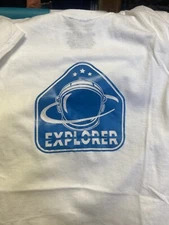 Unisex Explorer Graphic Tee Size Small