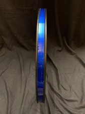 22” Metal Bass Drum Hoop With Blue Sparkle Inlay
