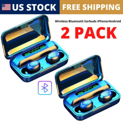 Bluetooth Earbuds Wireless Earphone IPX7 Waterproof For iphone Samsung Android