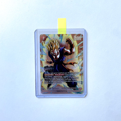 Dragon Ball Son Gohan: Adolescence Store Tournament Winner Card FP-063 Foil