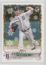 2022 Topps Holiday Mega Box Joey Wentz #HW96 0z80
