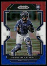 2022 Panini Prizm #108 Sebastian Rivero Red/White/Blue Prizm
