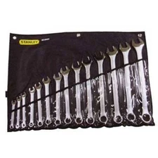 Stanley 14 Piece Satin Finish Combination Wrench Set 12 Point 85-990