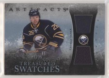 2010 Upper Deck Artifacts Treasured Swatches Blue 20/35 Thomas Vanek #TS-TV 1t6
