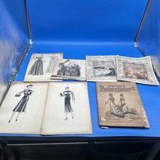 Vintage Lot Needle Craft Magazines , Smith's Pattern Bazaar Woman Fashion