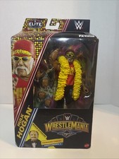 WWE Wrestlemania Elite Hulk Hogan 6” Action Figure Howard Finkel