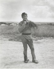 The Alamo 1960 Original 8x10 Photo John Wayne Davy Crockett rare on location
