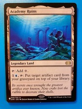 MTG 1x Academy Ruins # 309 The List - Double Masters Magic the Gathering x1 NM