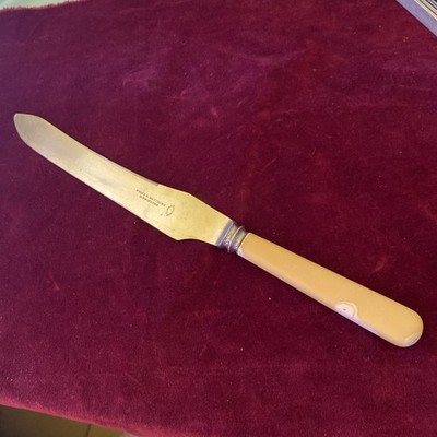 Serviermesser Vintage Evans & Matthews Alpha Rustiless Sheffield England 36 cm