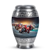 Motorcycle Riding Urn Urns for Human Ashes 3Inch Mini Urns Cremation Urn for Dad