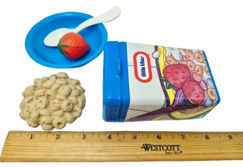 Play Food ÚNICO Desayuno Vintage Little Tikes Cheerios Foto 4 de 4