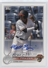 2022 Topps Pro Debut Auto Matt Fraizer #PD-184 Auto 10w8
