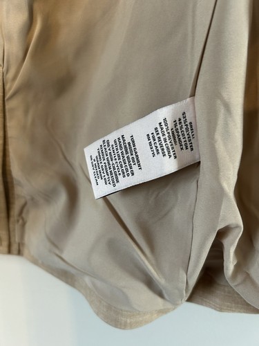 NWT! Nanette Nanette Lepore 2 Piece Pant Suit Tan Pleated Sleeves Textured 18W - Picture 13 of 16