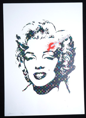 Death NYC  Lithographie , handsign, Zertifikat, Siegel,Trockenstempel, TOP!!