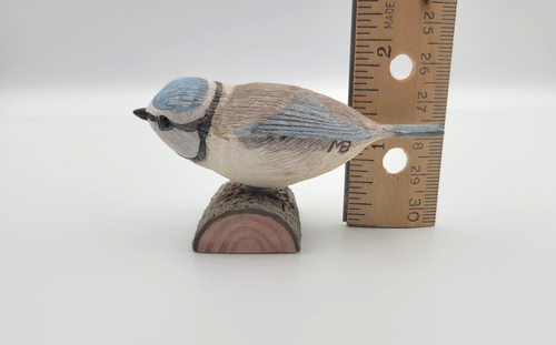 Marjolein Bastin Blue Bird Figurine Bird at My Window Natures Sketchbook Signed - Picture 11 of 11