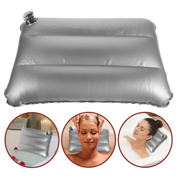 Almohada corporal inflable almohadas de campamento funcionales para acampar al aire libre