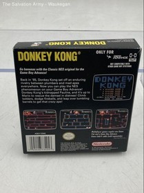 Nintendo Game Boy Advance Donkey Kong Classic NES Series Video Game