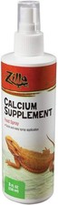 Zilla Reptile Health Supplies Calcium Supplement Food Spray, 8-Ounce 3 Pack 