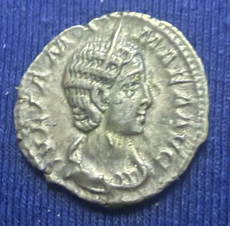 Julia Mamaea 232AD Ancient Roman Silver Denarius 3.06g FECVND AVGVSTAE