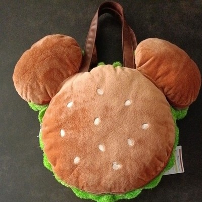 Tokyo Disney Resort Mickey Mouse Hamburger Tote Bag Backpack