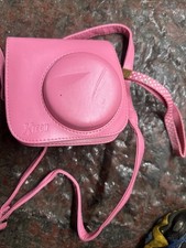 Fujifilm Instax Mini 9 Instant Camera Pink with Case Wrist Strap Tested