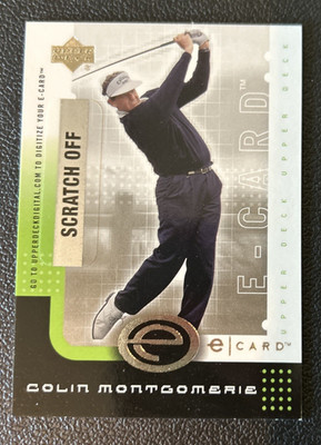 2001 Upper Deck #E-CM Collin Montgomerie E-Card