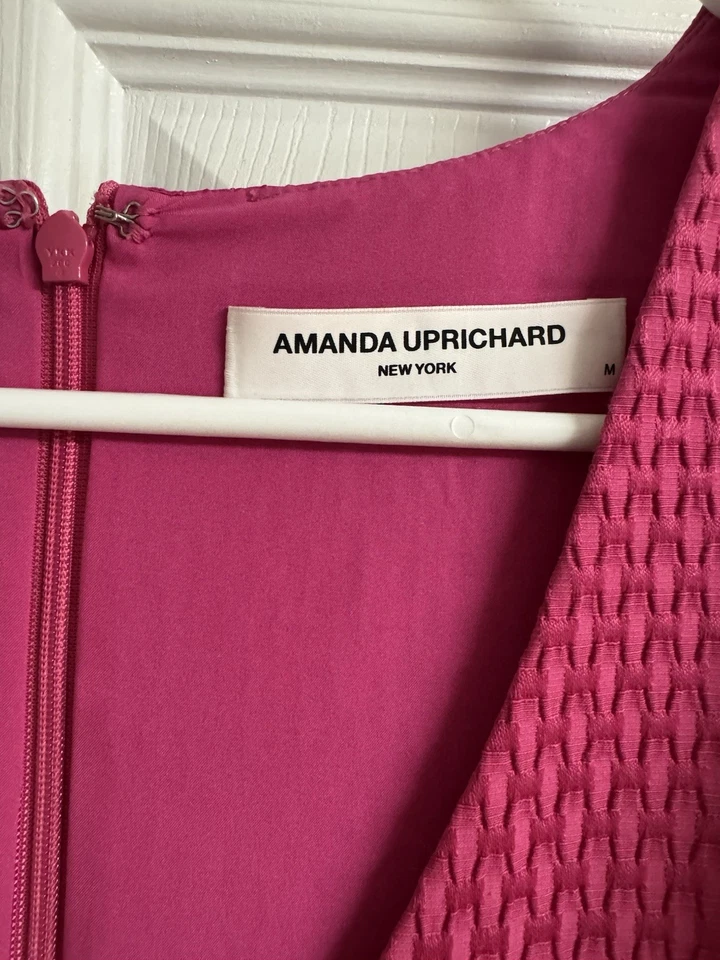 Vestido AMANDA UPRICHARD Selena en Arándano Talla Mediana Foto 2 de 3