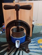 Antico Torchio In Ghisa .Articolo Raro. Vintage Anni '20