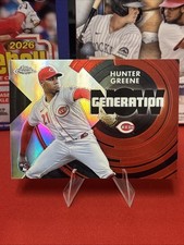 2022 Topps Chrome Update Series Generation Now Chrome Hunter Greene #GNC-21 (RC)