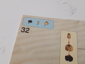 LEGO Prince of Persia: The Fight for the Dagger (7571) INSTRUCTION BOOKLET ONLY